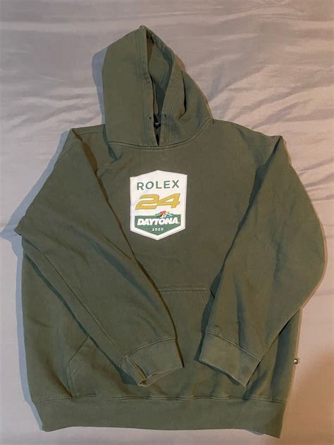 rolex hoodie green